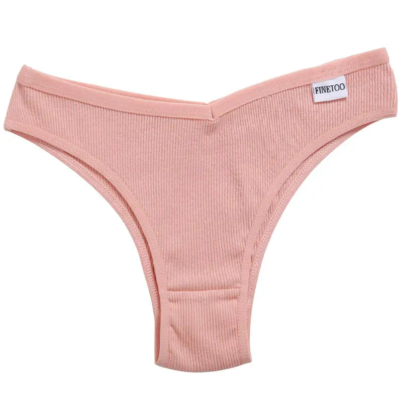 3Pcs/Set Cotton Women Briefs Sexy Seamless Brazilian Panties Female Low Rise Underwear Breathable Underpants Girls M-XL Intimate