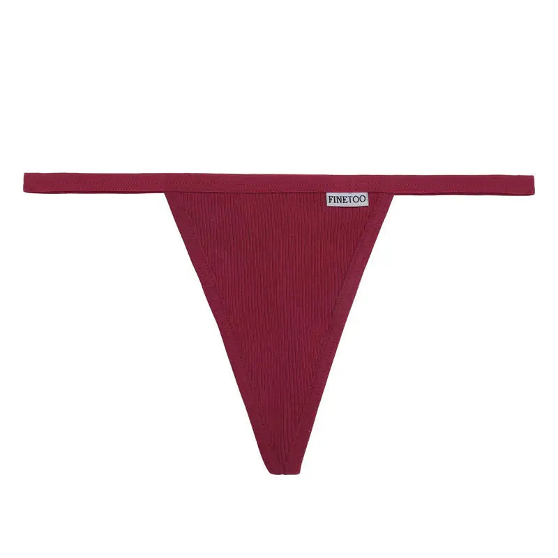 Cotton Panties for Sexy Women Low Rise G-String Female T-Back Thongs Underwear Ladies Breathable Briefs Girl Intimates Lingerie