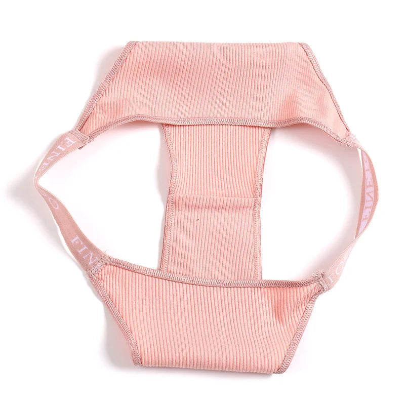 Sexy Low Rise Cotton Panties for Women Female Briefs Pantys Ladies  Letter Belt Underwear Girls M-XL Intimates Lingerie FINETOO