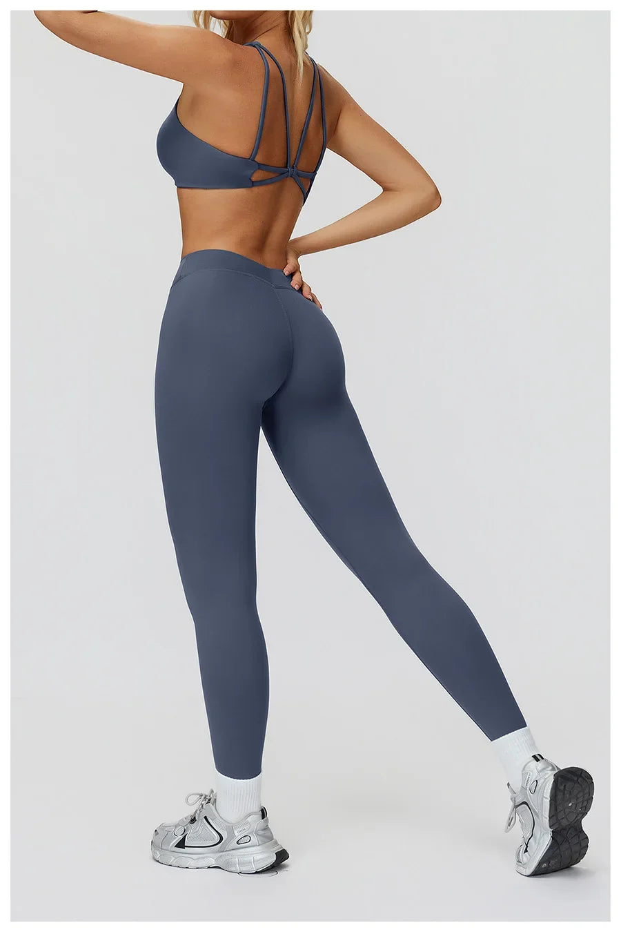 Women Yoga Suit Tracksuit Sports Bra High Waist Legging Shorts Outfit Gym Set Fitness Running Workout Clothes Push Up Sportswear