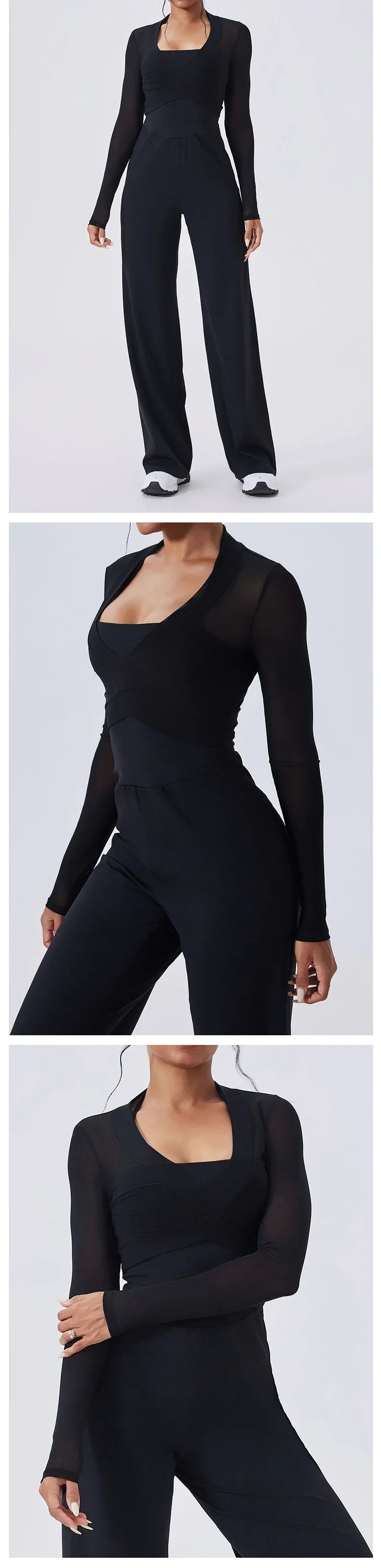 Women Crop Tops Yoga T-shirts Solid Sports Top Long Sleeve Running Shirts Sexy Exposed Navel Quick Dry Fitness Gym Sport Wear