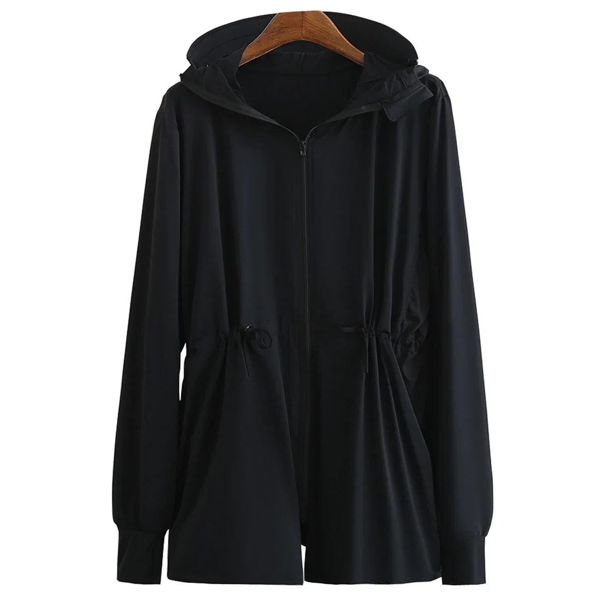 Ice Silk Long Sleeve Sunscreen Clothing 3XL 4XL UPF 50+ UV Protection Thin Breathable Sun-Proof Coat Ice Silk Sunscreen Jacket