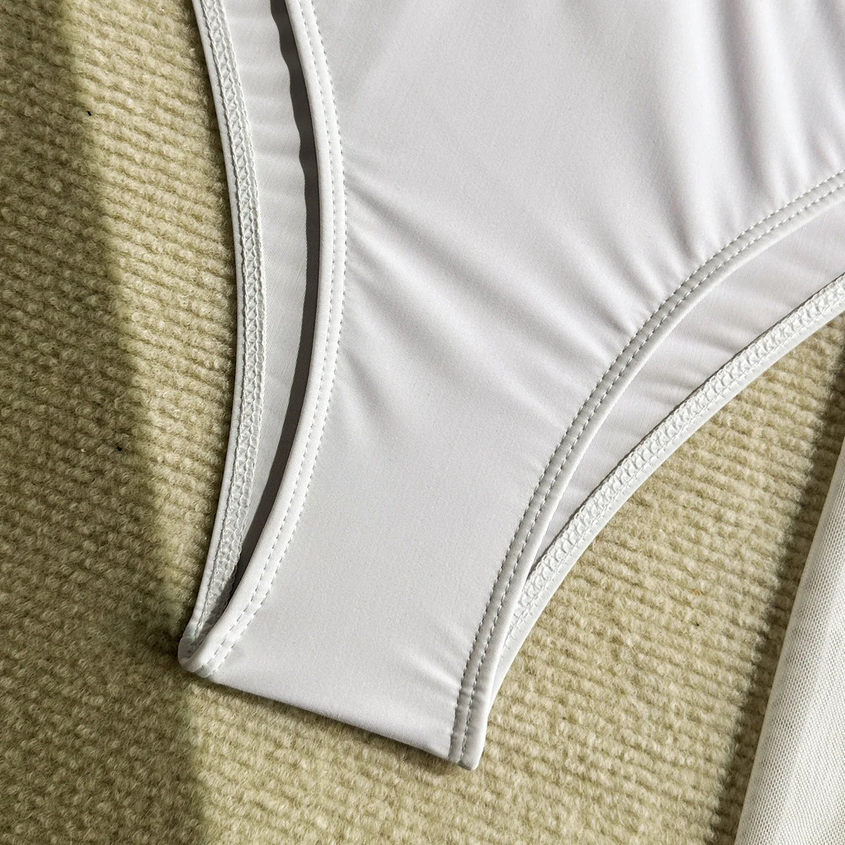 Sexy White Black Skirt 3 Piece Bikini Set 2025 Women Starfish Ornament Push Up High Waist Swimsuit Beach Bathing Suit Swimwear