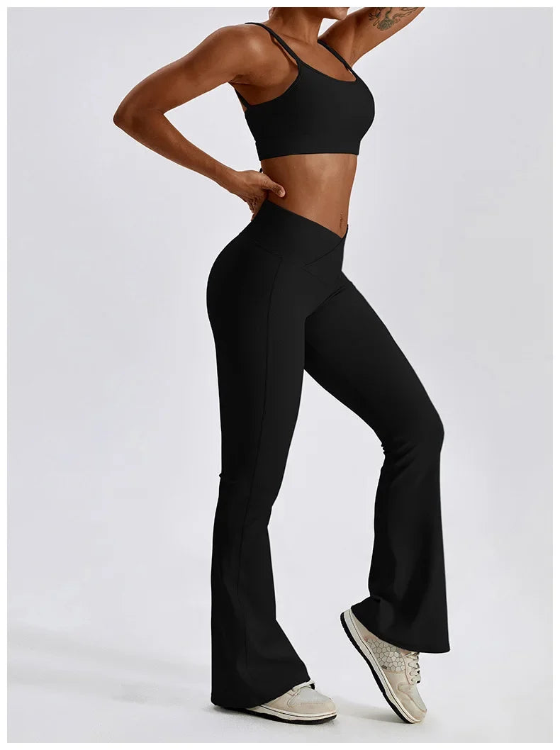 Yoga Set Seamless Women's Sportswear Workout Clothes Athletic Wear Gym Legging Fitness Bra Crop Top Sports Suits High Quality