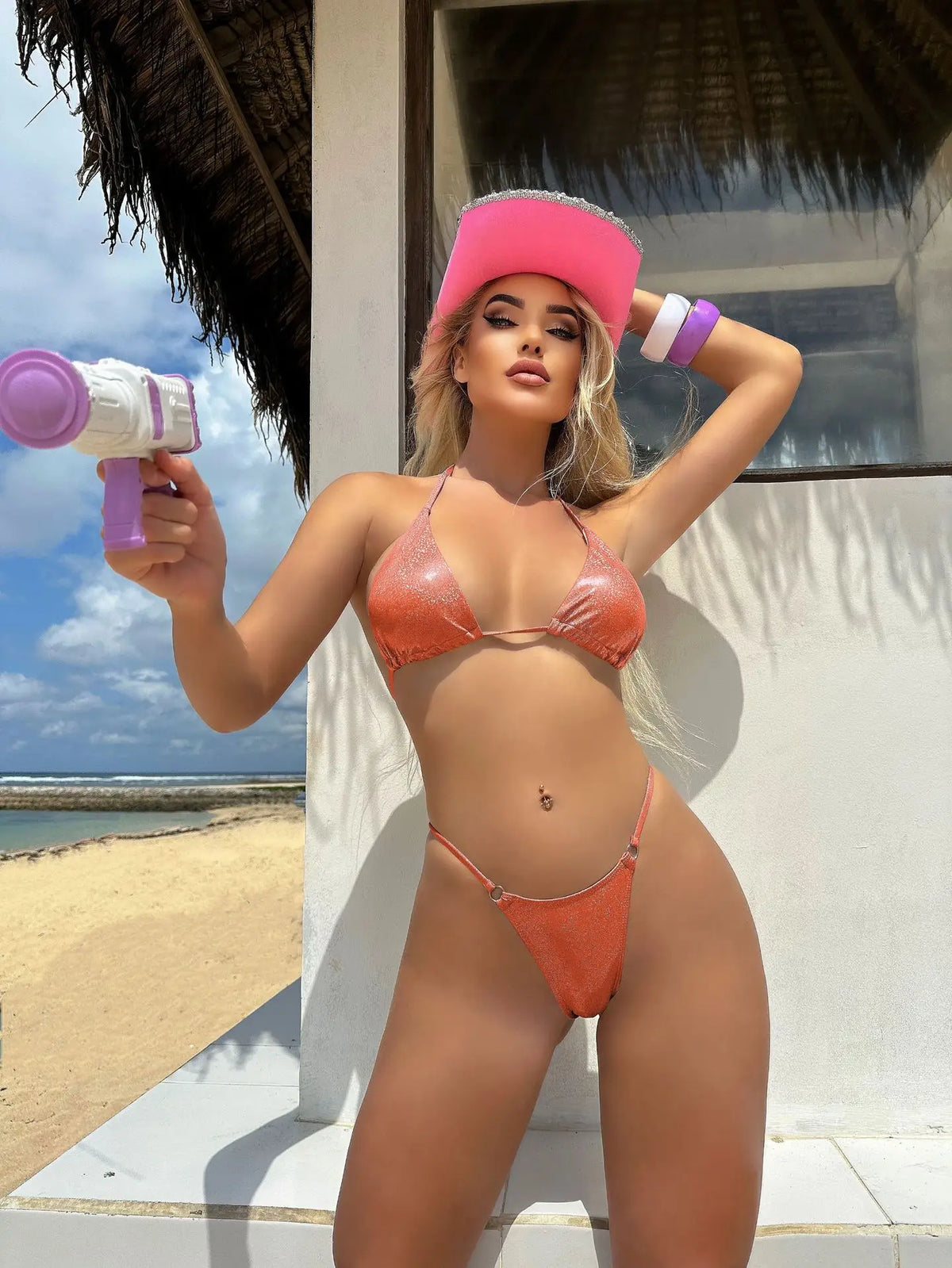 Shiny Bikini Set 2025 Women Luxury Bling Purple Neon Green Push Up Micro Swimsuit Summer Bathing Suit Thong Swimwear Biquini