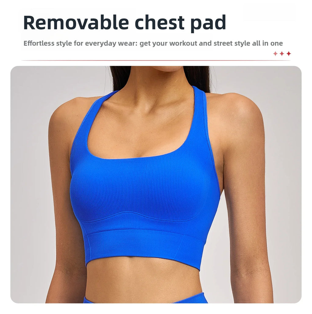 Seamless Sports Bra Top Women Push Up Fitness Yoga Bra Underwear Sport Tops For Women Breathable Running Vest Bralette Gym Wear