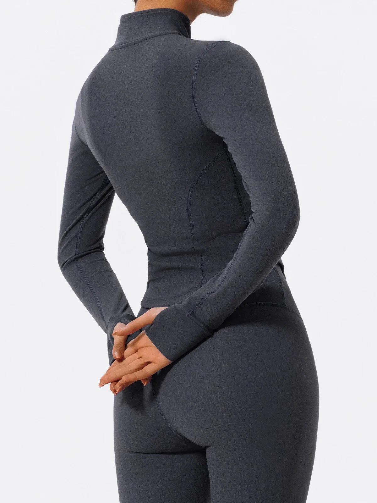 Hearuisavy Summer Ultra-Soft Fabrics Tight Sports Jackets Women Zipper Gym Yoga Clothes Female Quick-Dry Long Sleeve Sportswear
