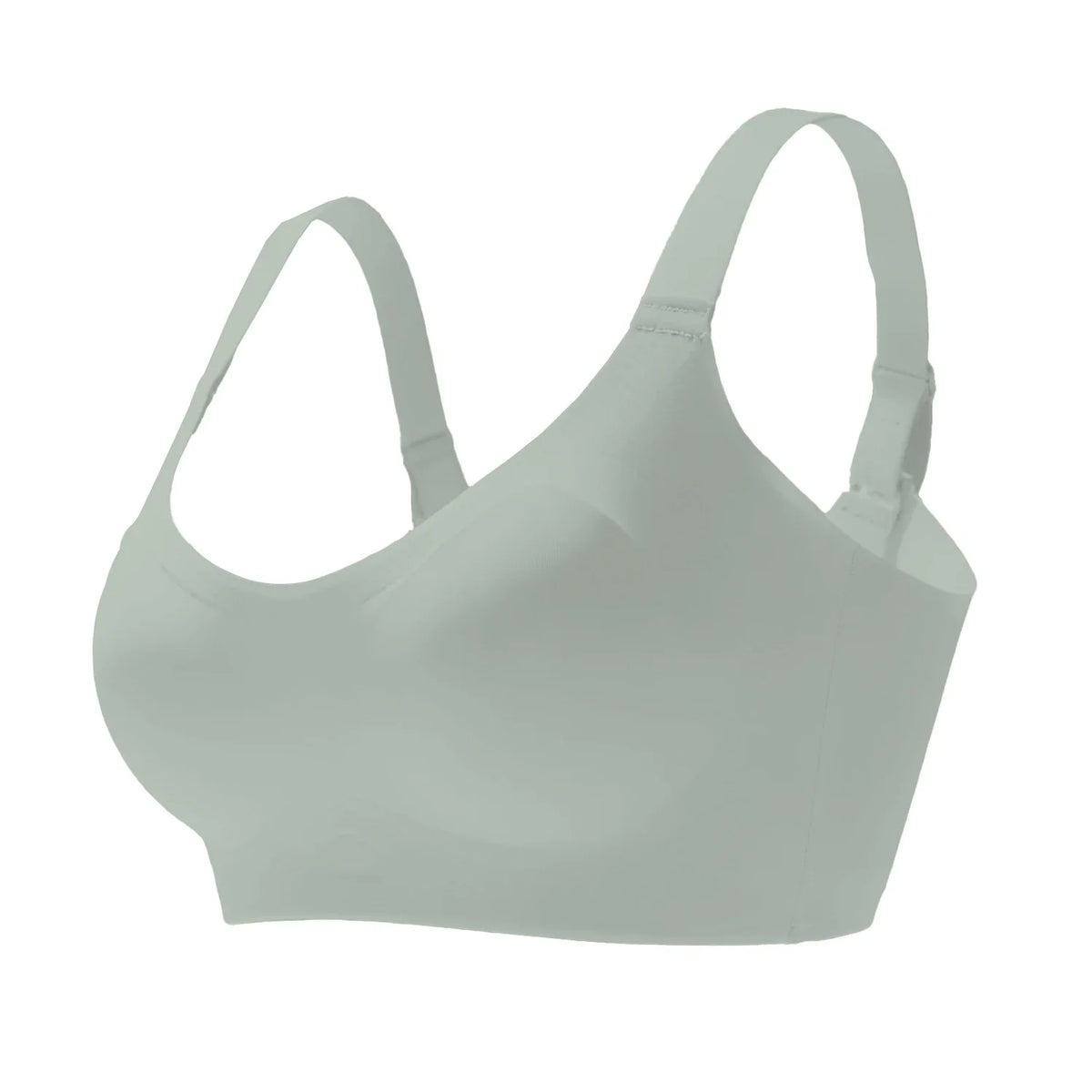 1pc Color Women's Seamless Wireless Sports Bras - Soft Stretchy Push-Up Design Everyday Basic Bras, Removable Padding Lingerie