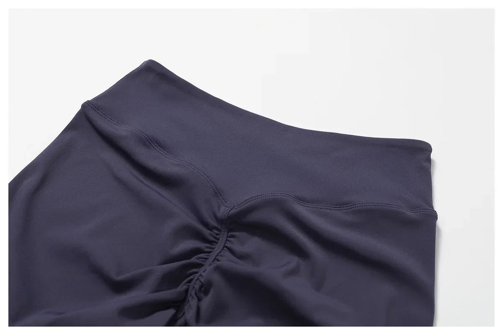 Yoga Shorts Women High Waist Workout Shorts Fitness Yoga Tights Lift Butt Fitness Ladies Yoga Gym Running Short Pants Sportswear