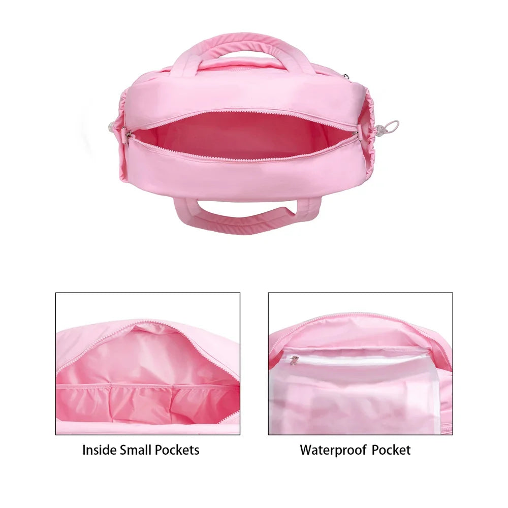 Luggage Duffel Weekend Men Sport Gym Bag Large Travel Storage Women's Shoulder Bag XP225