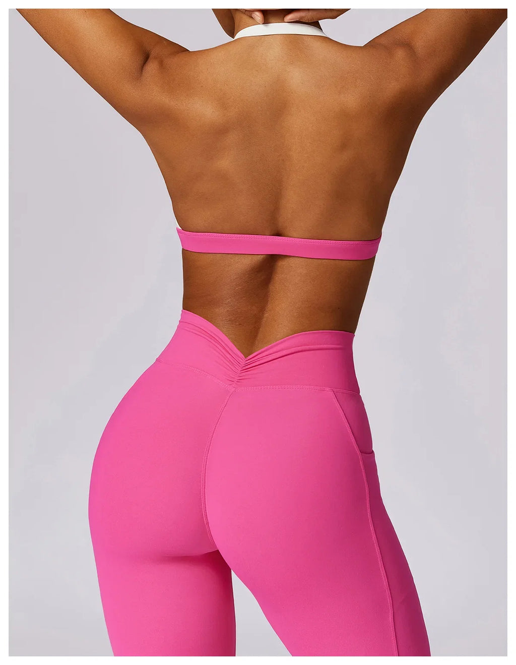 Women's Neck Hanging Back Beauty Yoga Bra Quick Drying Sports Underwear Gym Push Up Workout High-intensity Running Fitness Vest