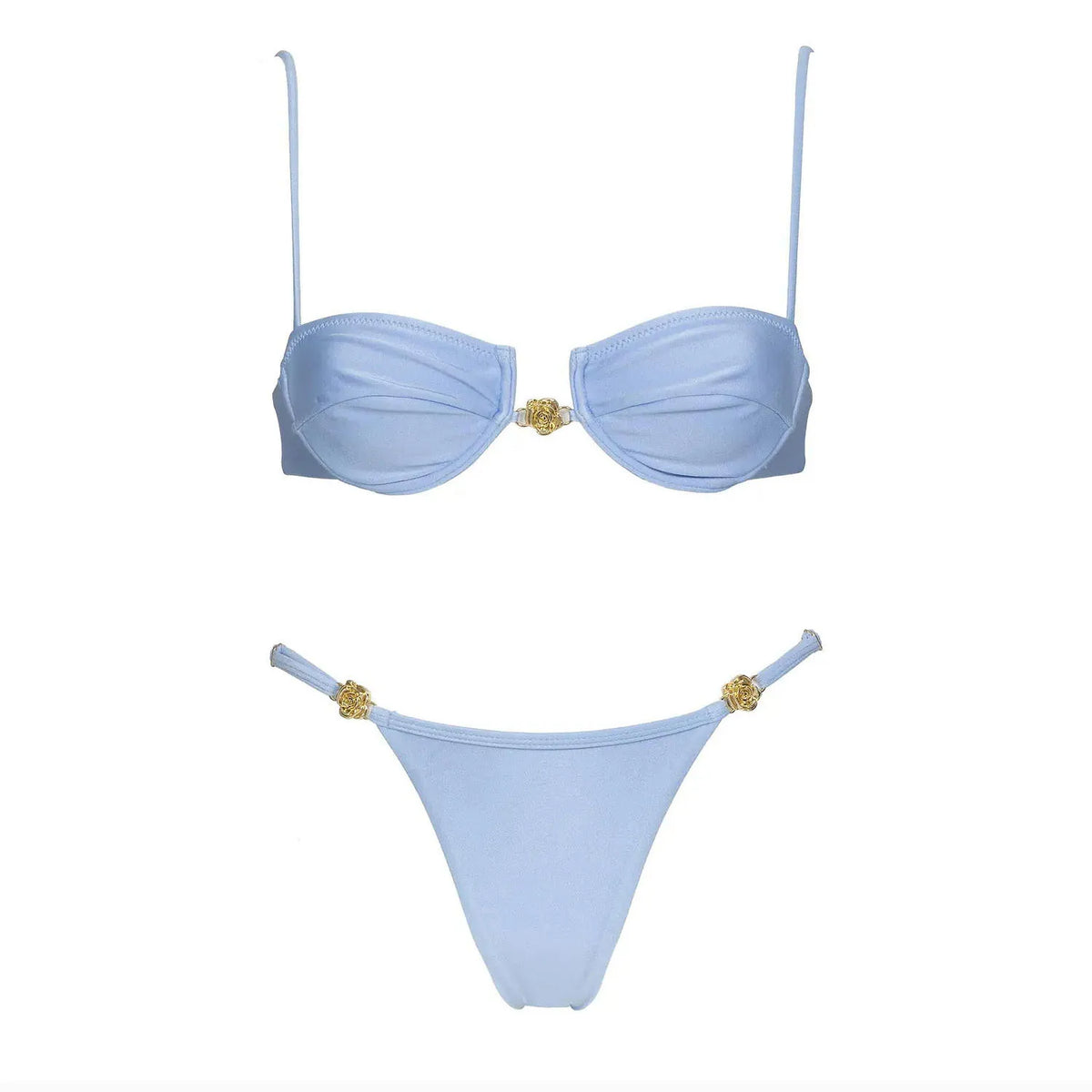 2026 2Pcs Sexy Women One Piece Swimsuit Female Push Up Swimwear Biquini  High Cut Monokini Solid Swim Suit Bathingsuit Beachwear