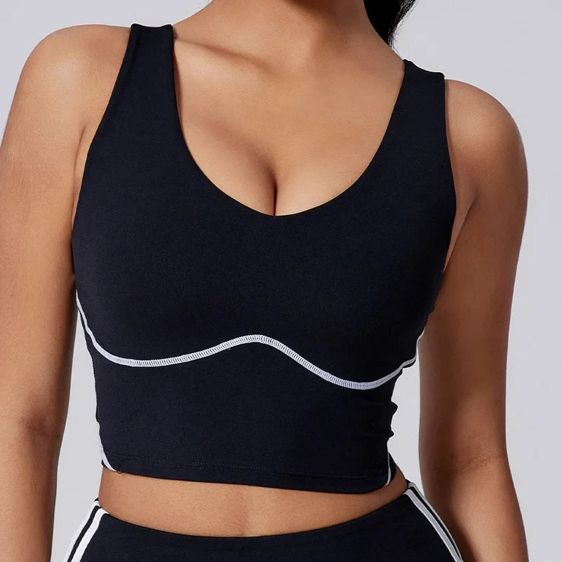 Women Vest Tank Top Tennis Suit Fitness Yoga Set Casual Outdoor Short Skirt Running Golf Gym Suit Female Breathable Sportswear