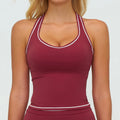 Fitness Bra Workout Tops Patchwork Gym Underwear Fitness Sports Bras Sexy Athletic Sport Bra Women Backless Gym Yoga Crop Top