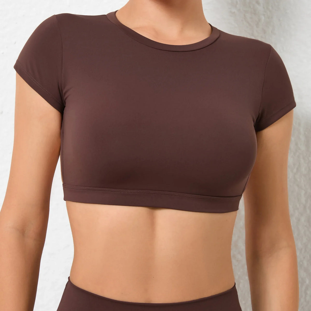 Hearuisavy Summer Customizable Sports Shirts Workout Sportswear Backless Yoga Clothing Chest Pads Sport Crop Tops Gym Top Women
