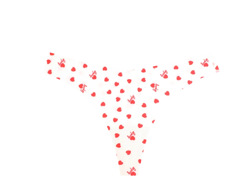 5Pcs Women Ultra-thin Seamless G-string Seamless Print Thongs Sexy Panties Ladies Soft Cute Thongs Female S-XL T-Back Panties