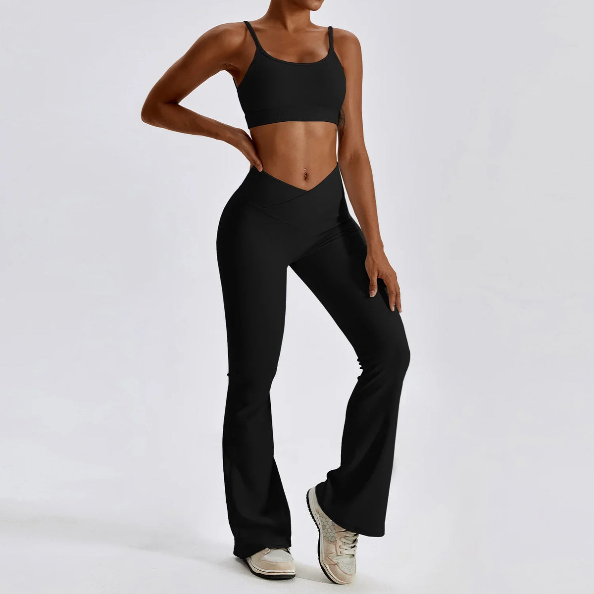 Yoga Set Seamless Women's Sportswear Workout Clothes Athletic Wear Gym Legging Fitness Bra Crop Top Sports Suits High Quality