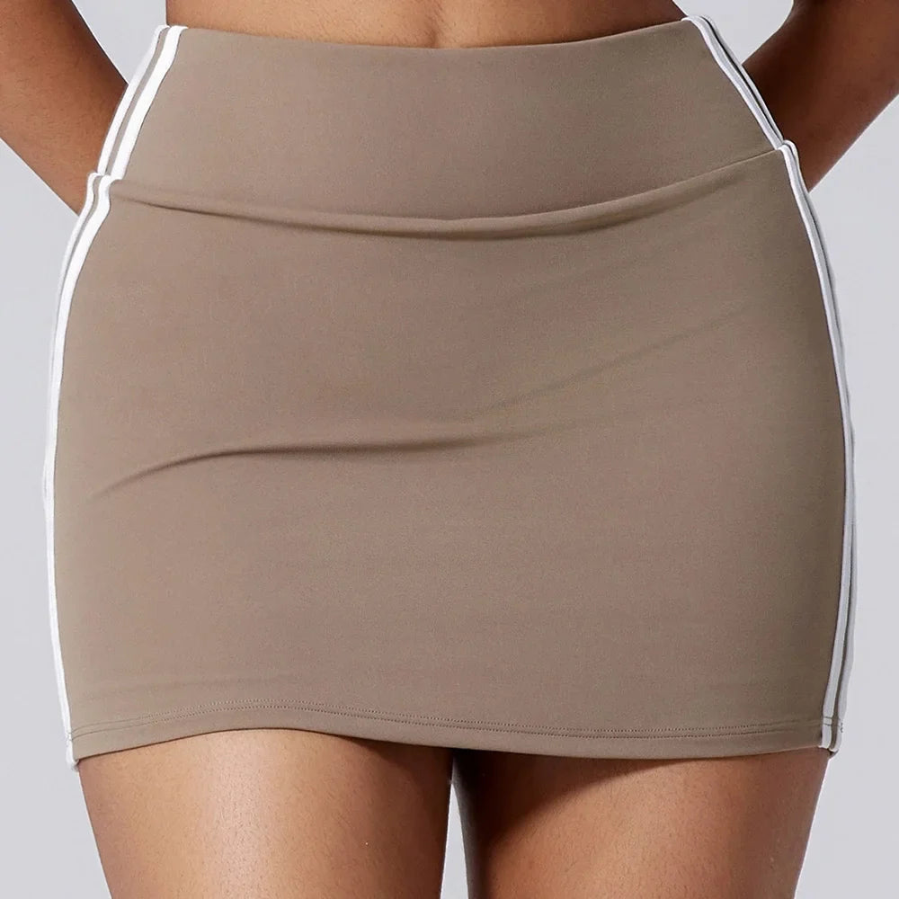 Women Vest Tank Top Tennis Suit Fitness Yoga Set Casual Outdoor Short Skirt Running Golf Gym Suit Female Breathable Sportswear