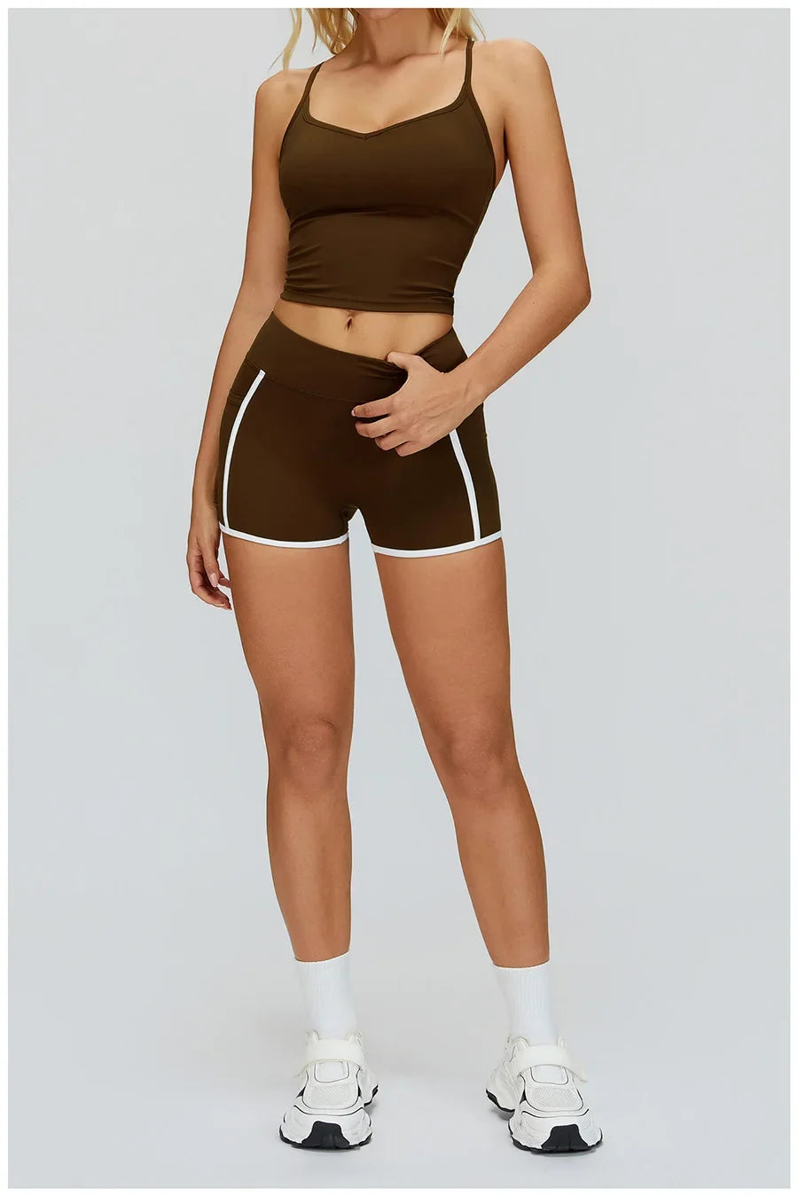 Women Yoga Set 2/3PCS Gym Clothes Long Sleeved Sportswear Yoga Suits Fitness Tracksuits Sport Outfits Crop Tank Bra Gym Leggings