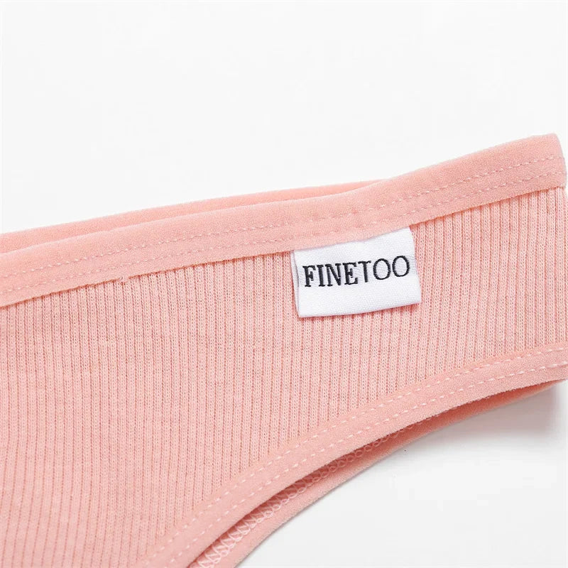 4Pcs/Set Cotton Panties Low Rise Briefs Women Underwear Bikini Ladies Sexy Underpants Female Intimates Girls Lingerie 2022 Hot
