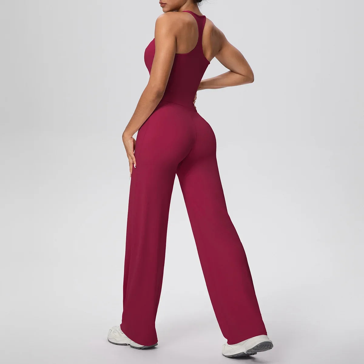 Yoga Set 2PCS Women Tracksuit Nude Feeling Workout Sets Gym Clothes Push Up Fitness Running Sportswear Sport Vest Leggings Suit