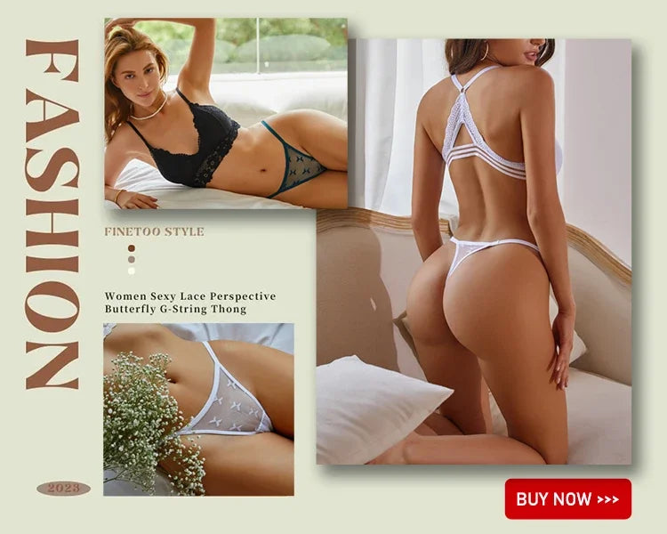 2PCS Women Sexy Cotton Panties Two Belts Hollow Out G-String Thongs Breathable Underwear for Female Solid Color Lingerie S-XL