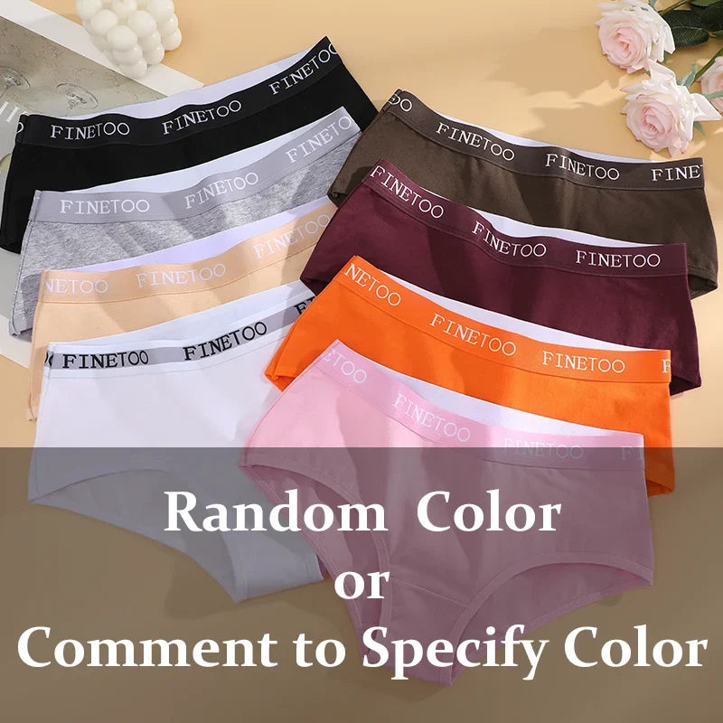New 3Pcs Women's Cotton Briefs Letter Belt Underwear Women Panties Sexy Breathable Briefs Female Stretch Ladies Soft Lingerie