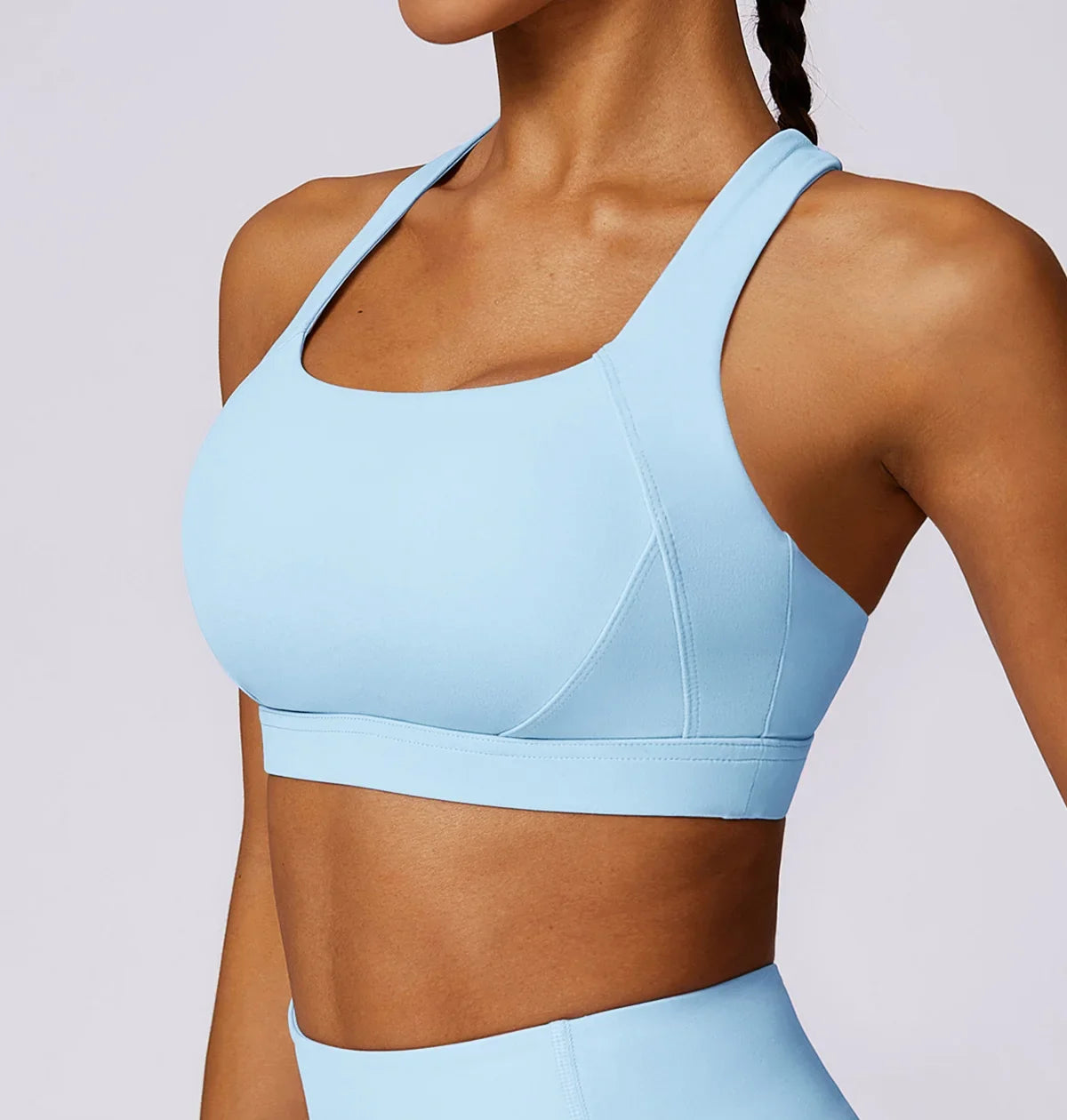 Hearuisavy Quick-Dry Backless Yoga Clothes Running Vest Women Workout Brassiere Fitness Gym Tank Top Women Push up Sports Bra