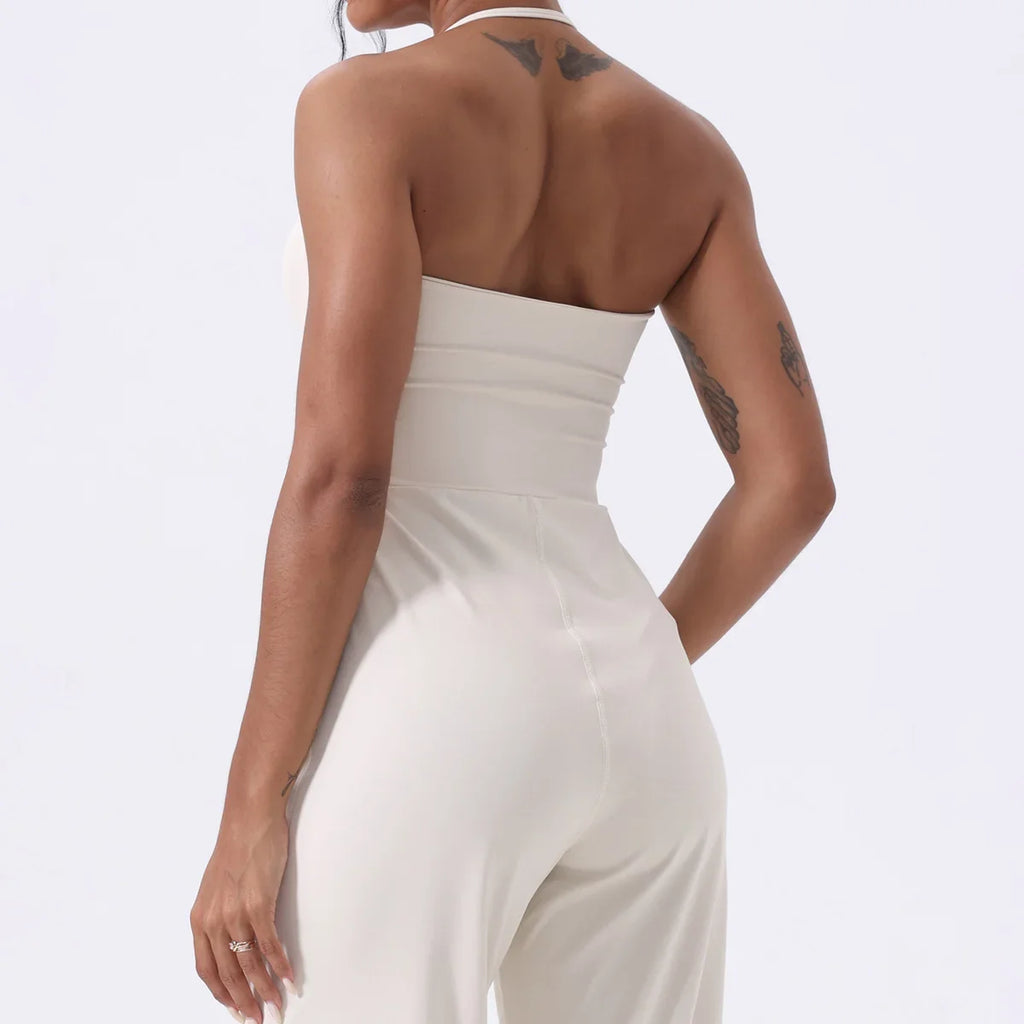 New Gym Set Women Training Yoga Suit Sportswear Sports Jumpsuit Fitness Rompers Stretch Female Push Up Workout Bodysuits
