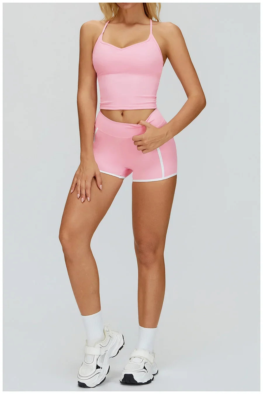 Women Yoga Set 2/3PCS Gym Clothes Long Sleeved Sportswear Yoga Suits Fitness Tracksuits Sport Outfits Crop Tank Bra Gym Leggings