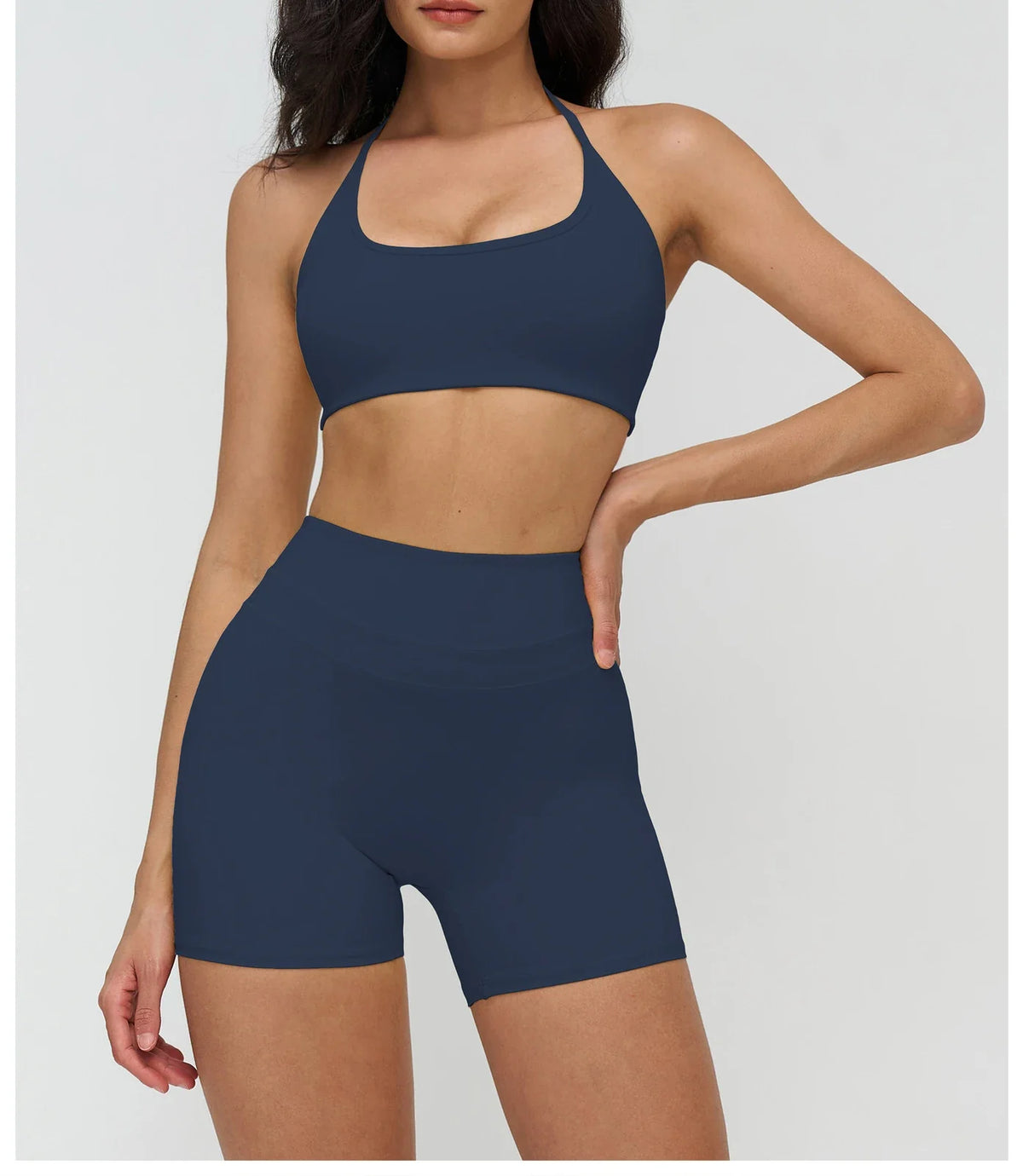 Sexy Gym Top Women Sports Bra Running Hanging Neck Yoga Bra Breathable Sports Underwear Women Fitness Push Up Workout Top Women