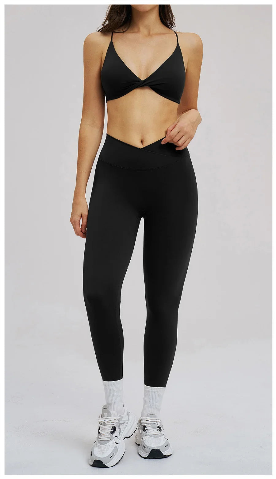 2PCS Yoga Suit Sports Set Women Fitness Quick-Drying Gym Tracksuit Running Nude Feeling Workout Outfit Sport Bra Leggings Suit