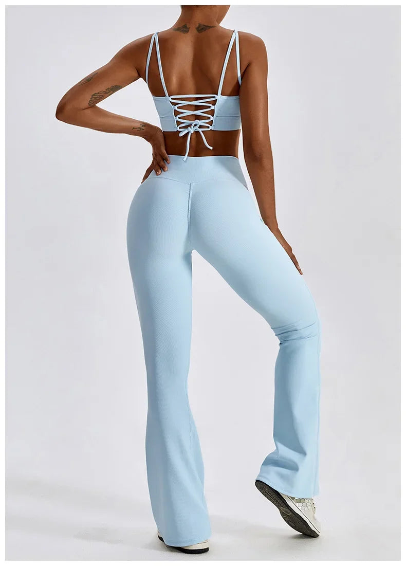 Yoga Set Seamless Women's Sportswear Workout Clothes Athletic Wear Gym Legging Fitness Bra Crop Top Sports Suits High Quality