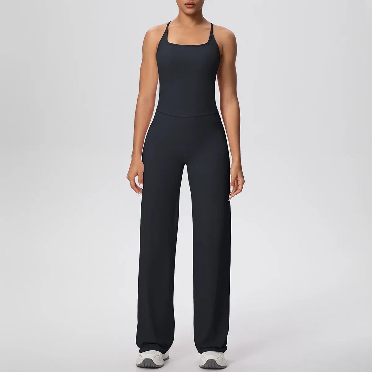 Yoga Set 2PCS Women Tracksuit Nude Feeling Workout Sets Gym Clothes Push Up Fitness Running Sportswear Sport Vest Leggings Suit