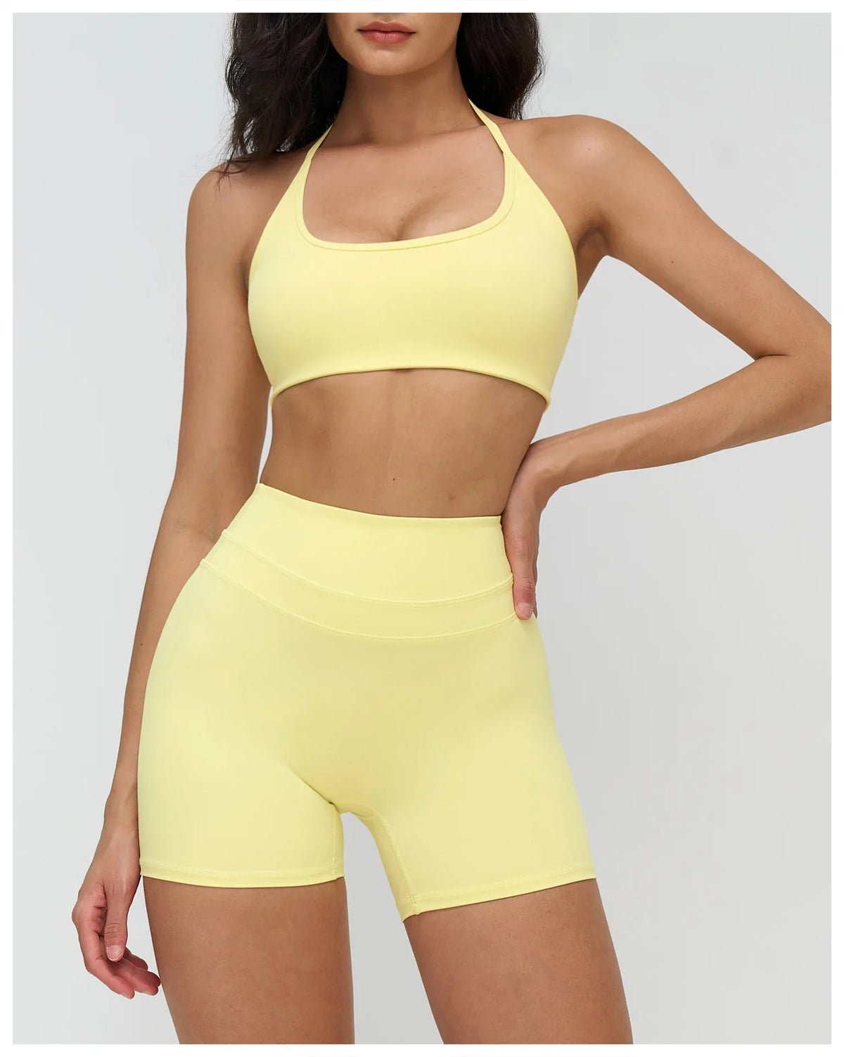 Sexy Gym Top Women Sports Bra Running Hanging Neck Yoga Bra Breathable Sports Underwear Women Fitness Push Up Workout Top Women