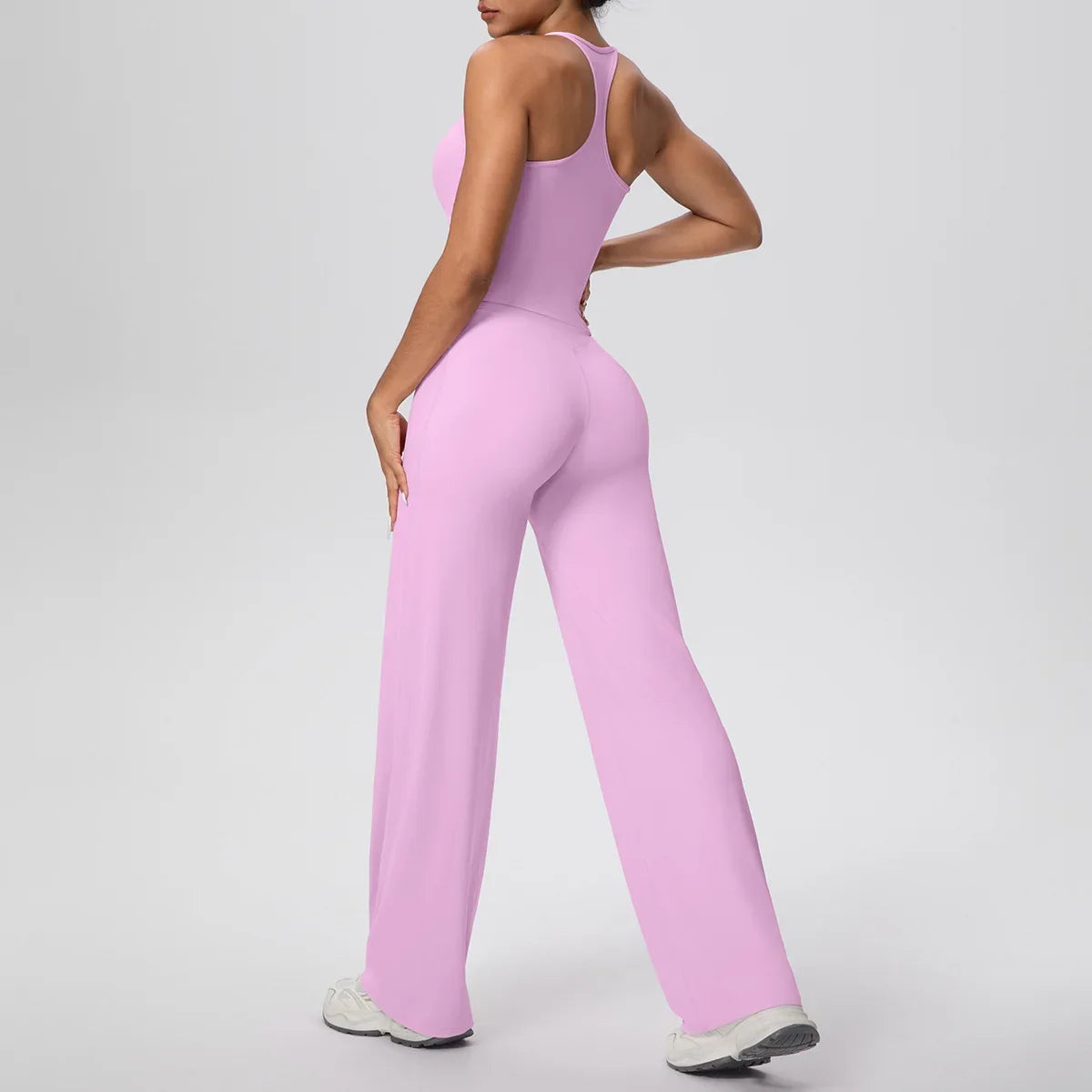 Yoga Set 2PCS Women Tracksuit Nude Feeling Workout Sets Gym Clothes Push Up Fitness Running Sportswear Sport Vest Leggings Suit