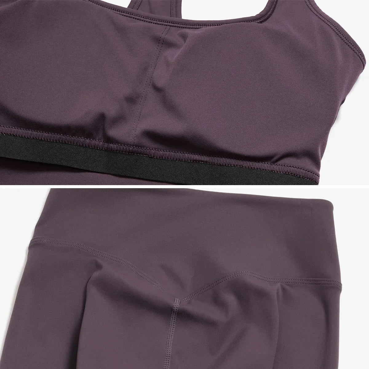New Yoga Set 2PCS Gym Clothes Workout Outfits Women Long-sleeved T-shirt Sportswear Tracksuits Fitness Sports Vest Gym Leggings