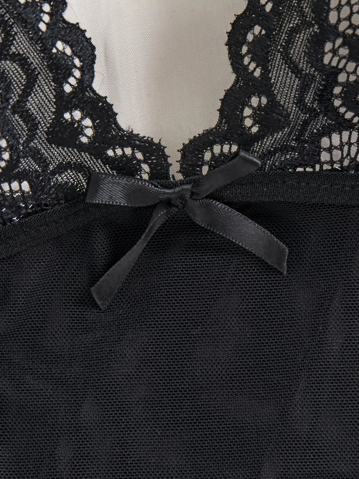 Women Sexy Lingerie Set See-through Deep V Slip Dress Thong Elegant Comfortable. Bow Design Sexy Lace Red Bra Panty Pijamas Set