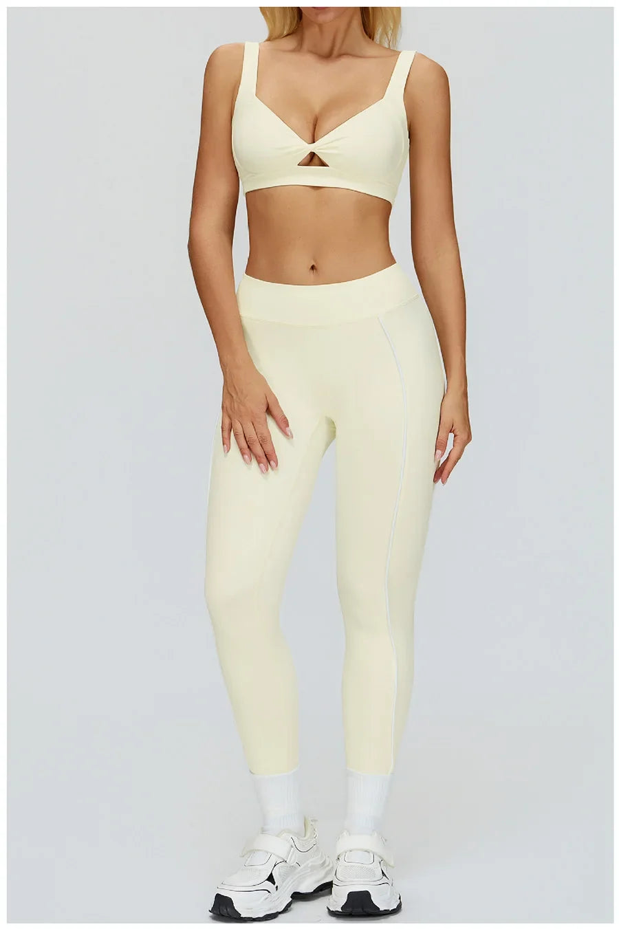 Women Yoga Set 2/3PCS Gym Clothes Long Sleeved Sportswear Yoga Suits Fitness Tracksuits Sport Outfits Crop Tank Bra Gym Leggings