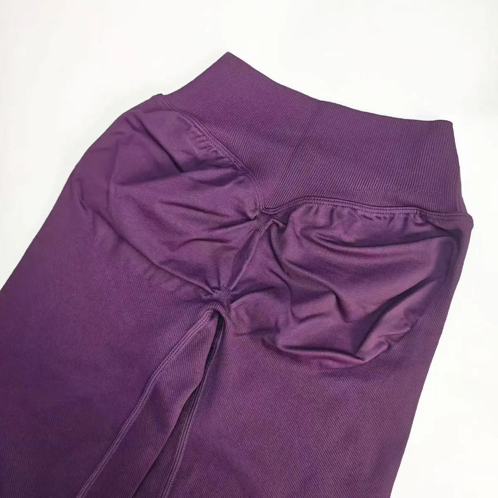 Vision Flares women gym Fashion Yoga flared pants Waist cross Seamless Sports Leggings Fitness Wide-leg Trousers