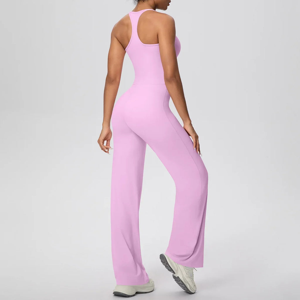 Yoga Set 2PCS Women Tracksuit Nude Feeling Workout Sets Gym Clothes Push Up Fitness Running Sportswear Sport Vest Leggings Suit
