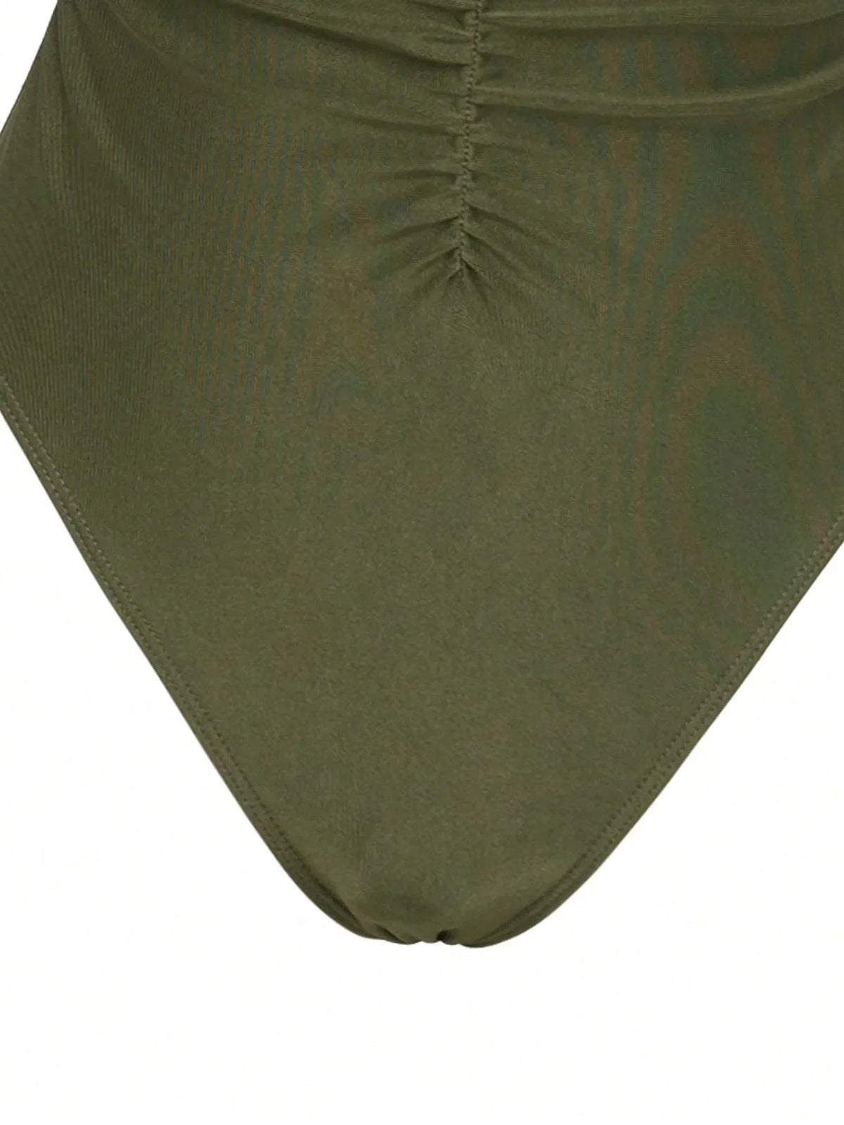Vintage Green One Piece Swimsuit Long Skirt Sets 2026 Women V Neck Pleate Tummy Control Bathing Suit Holiday Swimwear Monokini