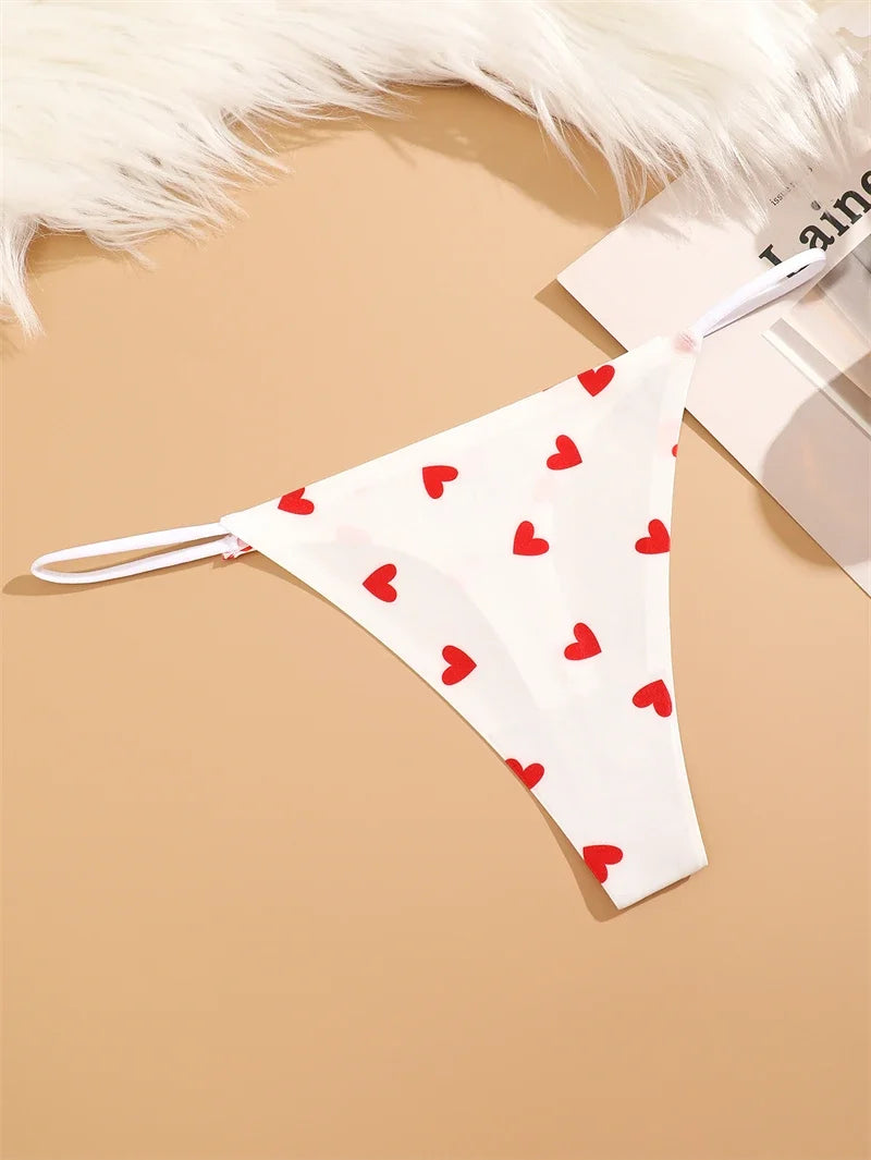 3PCS Women Seamless Leopard Butterfly Panties Sexy Ultra-thin Briefs Female Ice Silk No Trace Underwear Low Rise Soft Lingerie