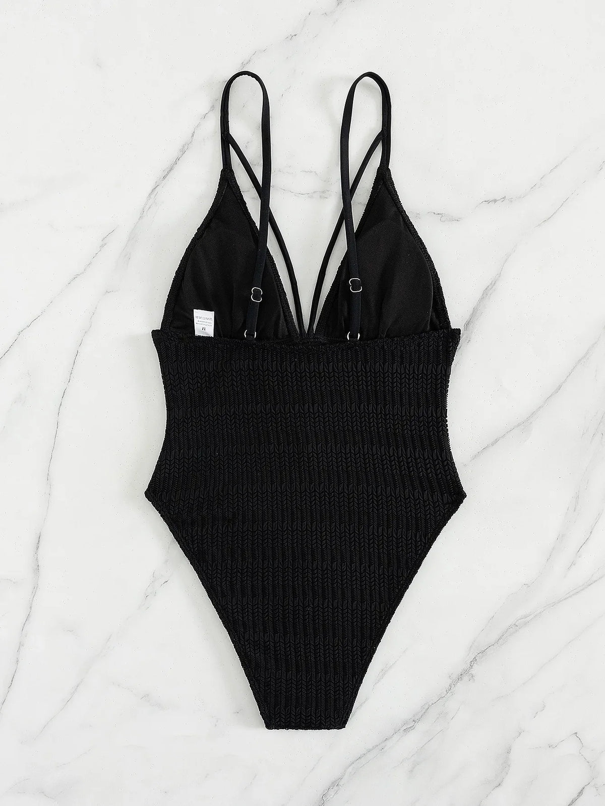 2026 Sexy Beachwear Women Low Cut Hollow Out Slim Bodysuit Holiday Backless Sexy Mesh Bikinis Summer New Chic Holiday Swimsuit