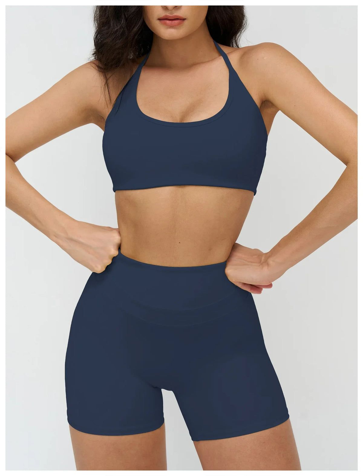 Sexy Gym Top Women Sports Bra Running Hanging Neck Yoga Bra Breathable Sports Underwear Women Fitness Push Up Workout Top Women