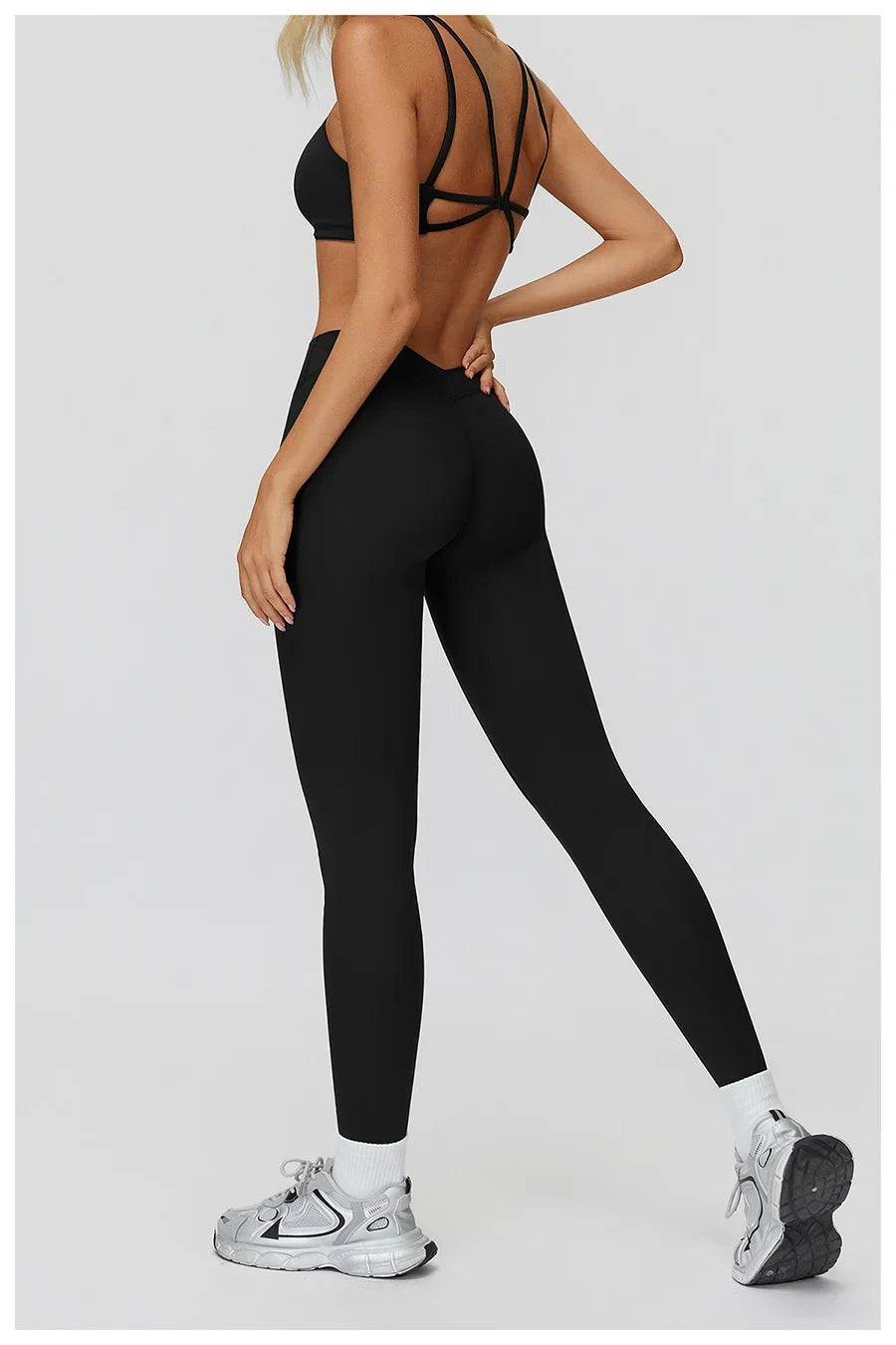 Women Yoga Suit Tracksuit Sports Bra High Waist Legging Shorts Outfit Gym Set Fitness Running Workout Clothes Push Up Sportswear