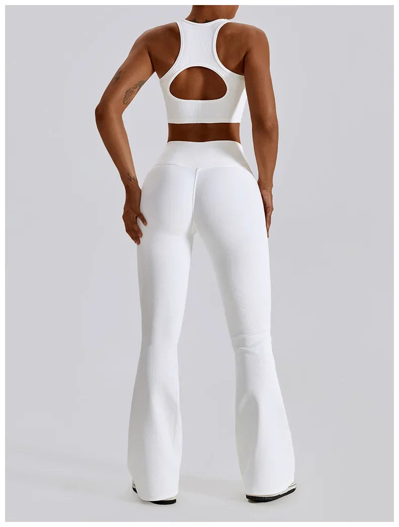 Yoga Set Seamless Women's Sportswear Workout Clothes Athletic Wear Gym Legging Fitness Bra Crop Top Sports Suits High Quality