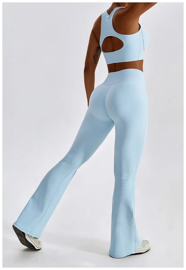 Yoga Set Seamless Women's Sportswear Workout Clothes Athletic Wear Gym Legging Fitness Bra Crop Top Sports Suits High Quality