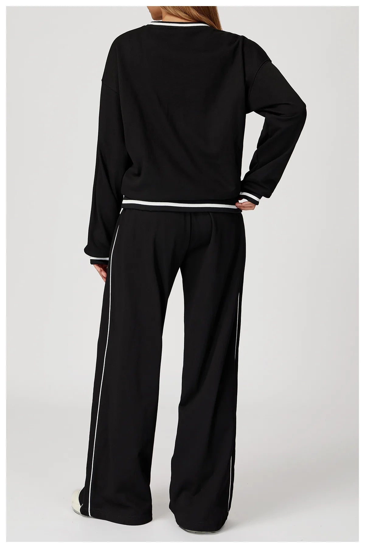 Sports Pants Women Loose High Waist Wide Leg Pants Gym Fitness Yoga Leggings Female Workout Running Cycling Pants Athletic Wear