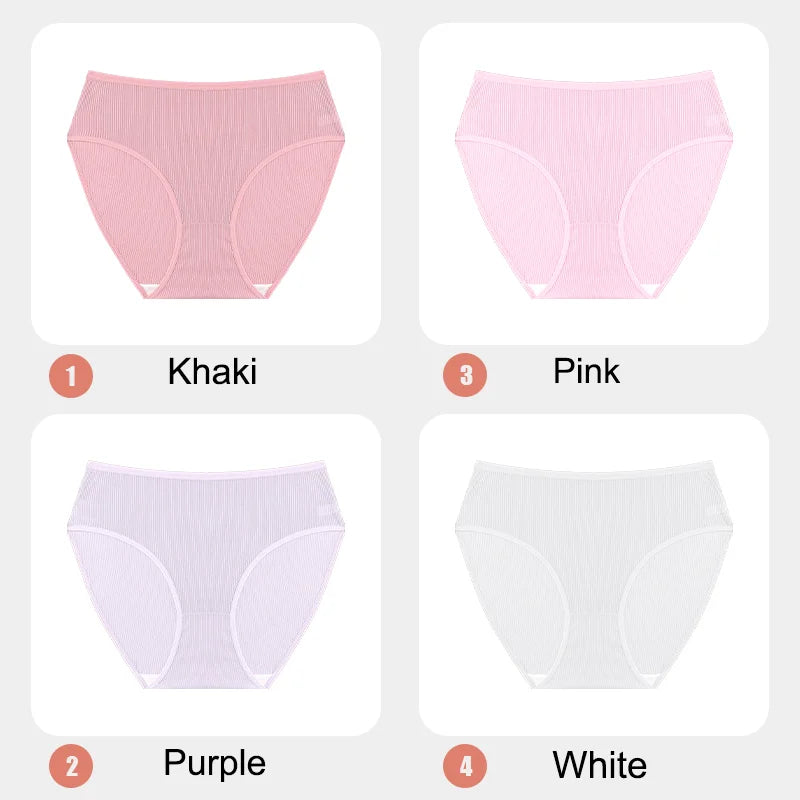 4Pcs/Set Women Lace Mesh Briefs Sexy Comfortable Stretchy Semi Sheer French-Cut Panties Women's Underwear Breathable Lingerie